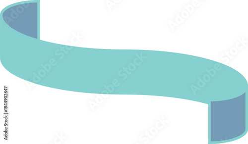 Ribbon Frame -3, isolated on white background