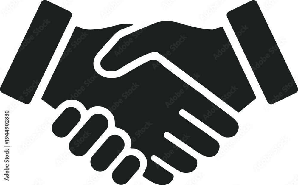 Obraz premium icon of handshake 