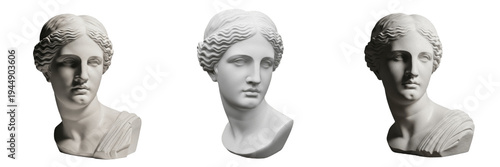 Fotografie Classical Aphrodite Greek Goddess Bust Statue - Roman Venus Sculpture for Home D