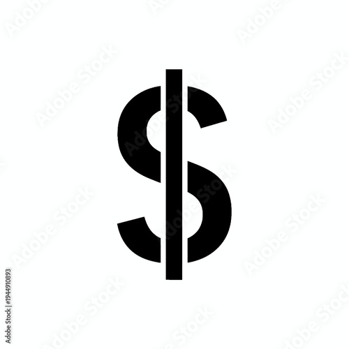 Bold Mexican Peso Currency Symbol for Financial and Business Concepts