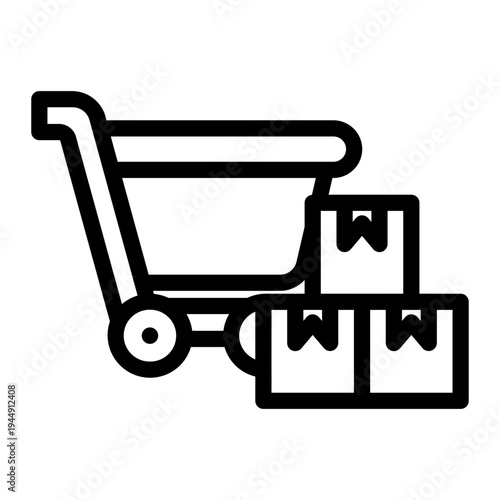 bulk buying Line Icon