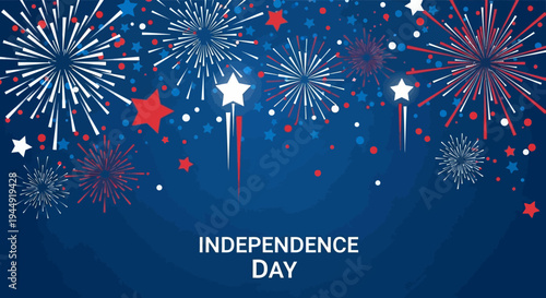 Independence Day Fireworks Display Celebration.