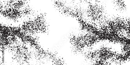 Tableau sur toile Abstract textured background with black and white speckles.
