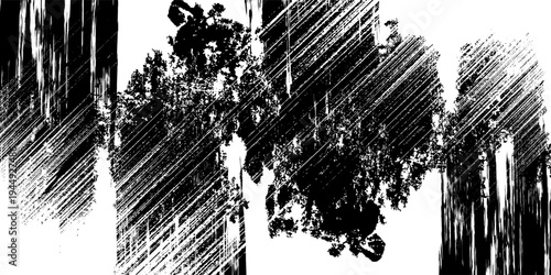 Grunge tire track, wheel braking marks. Truck, car or motorcycle tread pattern silhouette. Auto race,