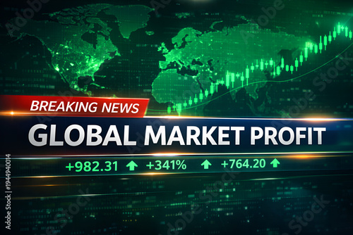 Breaking News Global Market Profit Shows Strong Growth Up, Green Income On The Rise