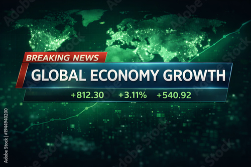 Breaking News Global Economy Growth Soars with Profit Up, Income Rising, and Green Initiatives Driving Economic Expansion