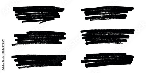 Set of brush paint stroke texture swatch Hand painted background Ink scribble dab clipart Paint smudge for tags and stamps design, beauty fashion poster