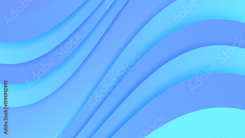 Serene blue and cyan abstract background with gentle flowing wave layers perfect for professional and clean web designs
