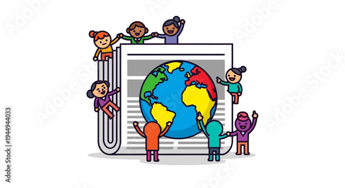 Connecting the World Diverse Group Engaged in Global News, Information Dissemination, and Community Interaction