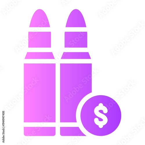 money gradient icon
