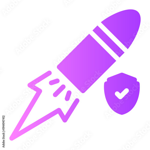 shield gradient icon