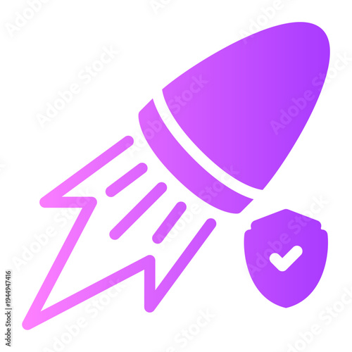 shield gradient icon