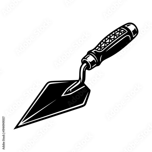 Masonry Trowel Tool Illustration