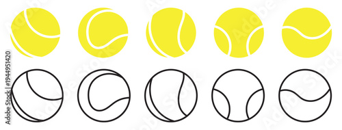 tennis ball icon page symbol for your web site design tennis ball icon logo, app, UI. tennis ball icon in trendy flat style isolated ball icon Vector illustration.
