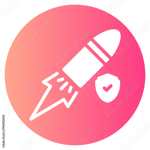 shield gradient icon