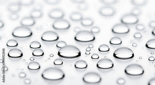 Water Droplets on Surface