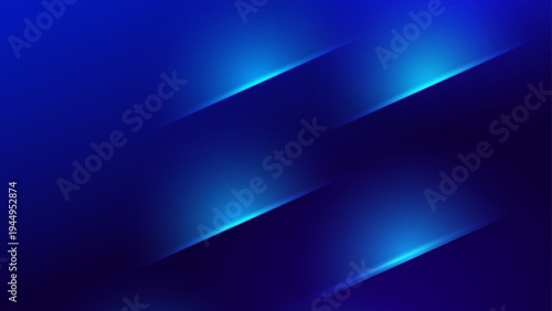 Premium dark blue background featuring glowing diagonal light effects
