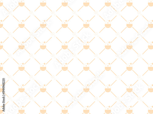 イースターのポップでかわいい背景素材