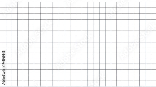 Blank grid paper for drawing and note-taking use