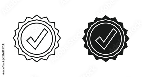 Badge Checkmark Approval Seal Commercial Licensing