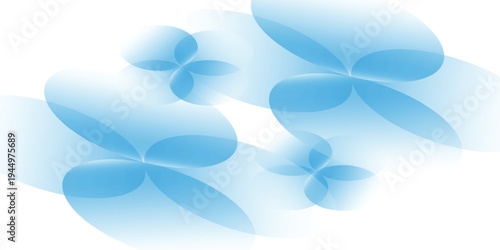 line wave background. Blue minimal round lines abstract background. Thin line wavy abstract vector background. Curve wave seamless pattern design