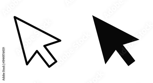 Cursor Arrow Click Interface Technology