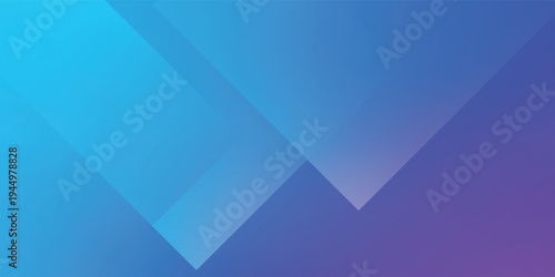Abstract background with overlapping cyan blue and purple gradient geometric planes.