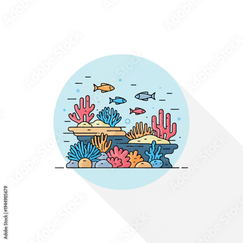 Colorful Coral Reef Fish Marine Life 23.