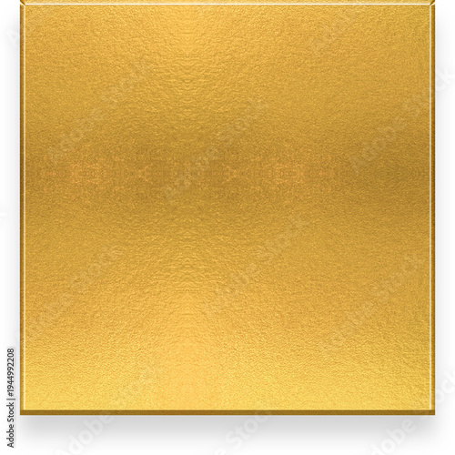 gold square full icon on transparent background