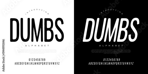 DUMBS condensed rounded sans serif font for creative playful branding friendly packaging and social media advertising