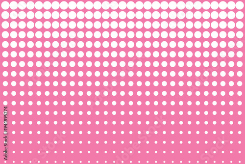 Polka dots background vector illustration.