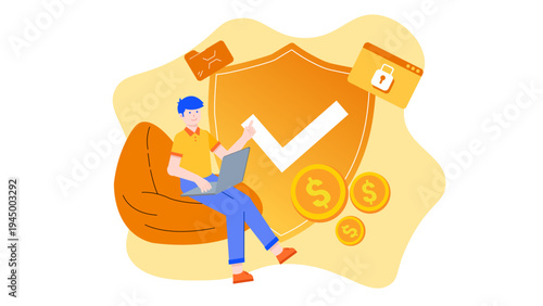 Concept of financial security and corporate asset safety