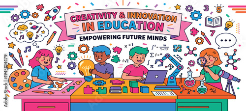 Empowering Future Minds Creativity and Innovation in Education for a Brighter Tomorrow