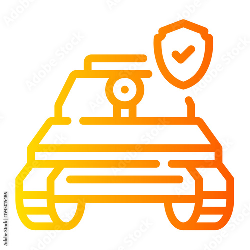 shield gradient icon