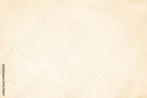 Colour old concrete wall texture background. Close up retro plain cream color cement wall background texture. Design paper vintage parchment element.