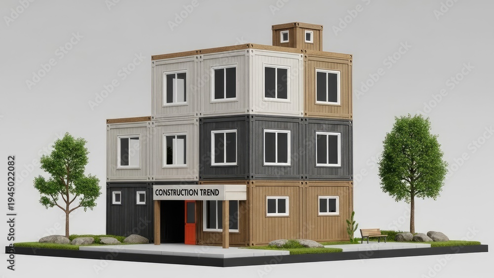 Obraz premium house in the city