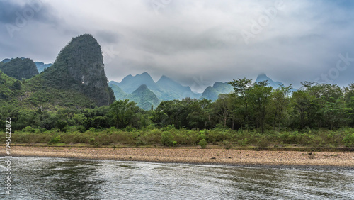 Photography A picturesque calm river