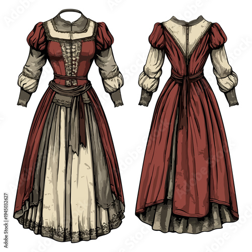 czech republic kurenlov rose petal festival, festival, decorations, vector, transparent background, costume, style, apparel