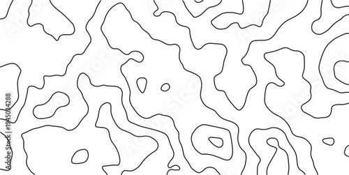 Seamless texture of a tree and abstract pattern illustration featuring a three-dimensional jigsaw puzzle map of Europe and Italy with green vector geography icons for world atlas design