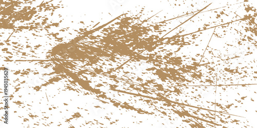 Abstract a detailed brown art splatter, splattered on the canvas, is a visually engaging and textural artwork that evokes a sense of raw energy and artistic expression.