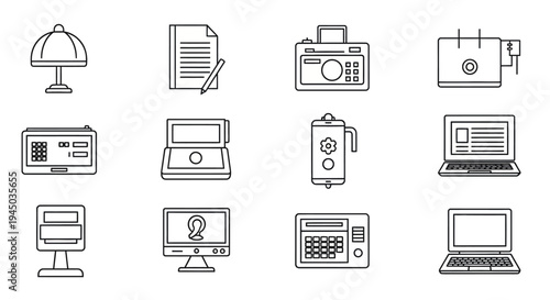 Collection of various electronic devices.