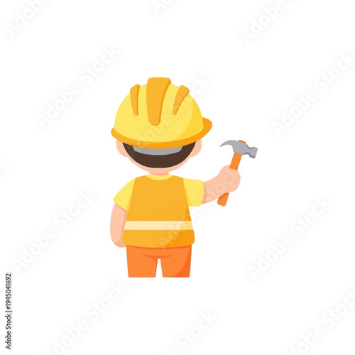 Kid Construction Worker