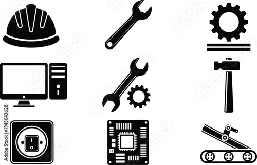 Flat, technical, fashion, sketch, of, women, flared, maxi, dress, front, and, back, view, template, outline, clothing, design, vector, illustration, gown