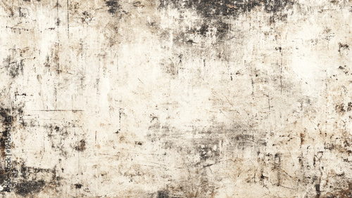 Old grungy textured surface with scratches and stains on beige background