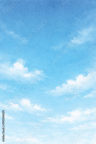 clear blue airy sky background