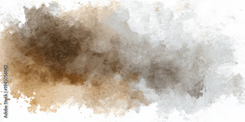 A vintage grunge texture of black and white abstract paint swirls like clouds of smoke in the air with a retro paper effect