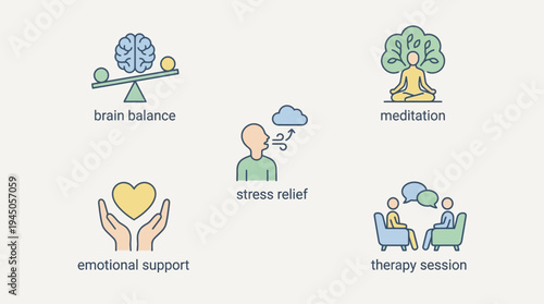 Comprehensive mental health support including therapy, meditation, stress relief, and emotional wellbeing services for balanced mind and resilience
