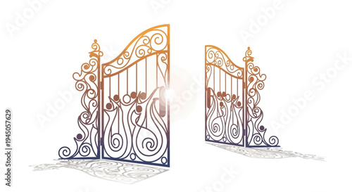 Vector_graphic_of_open_gate_representing_2_1772089193116.eps