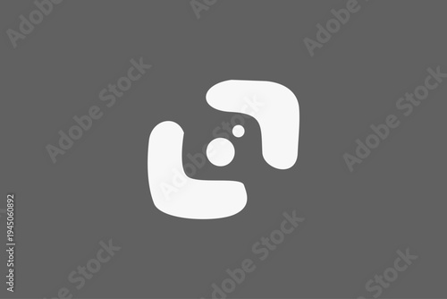 camera lens free style logo
