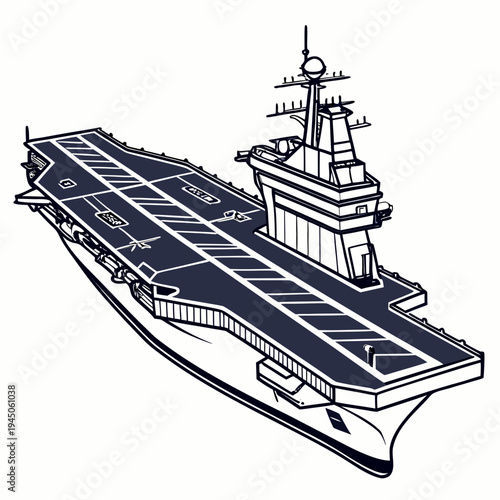 Aircraft Carrier ship navy military vessel